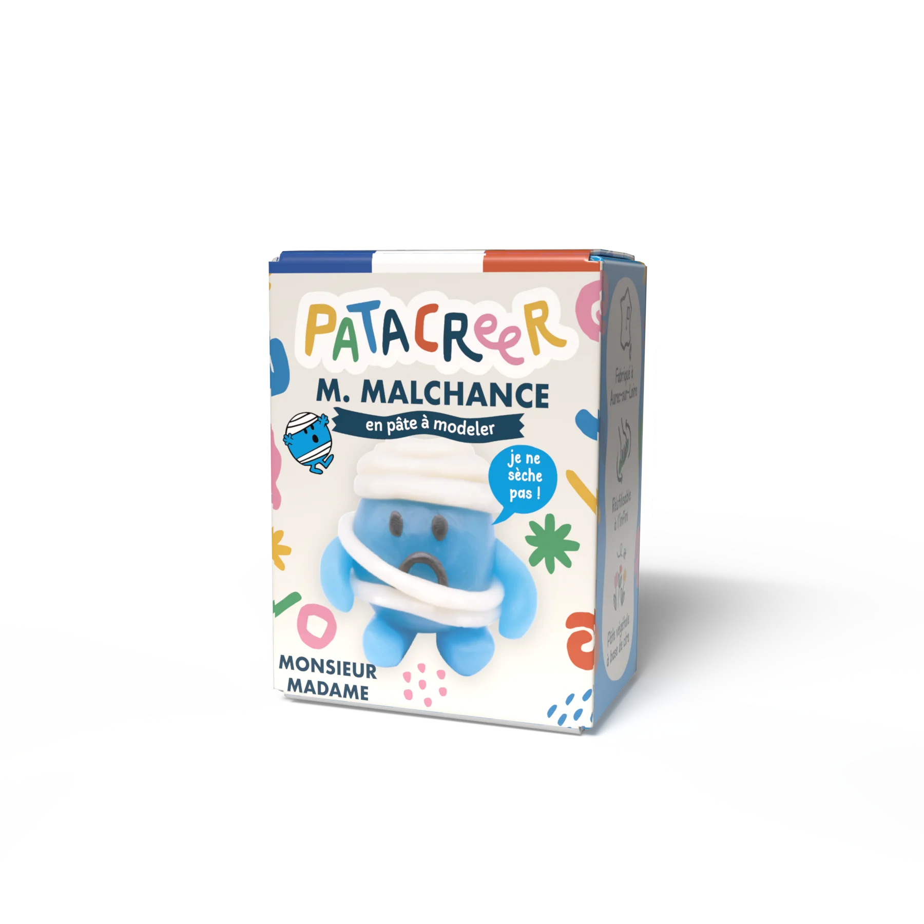 Kit à fabriquer Mr MALCHANCE en pâte à modeler - Patacreer
