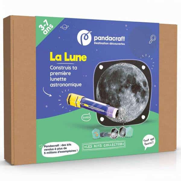 Kit créatif La Lune (3-7 ans) - Pandacraft