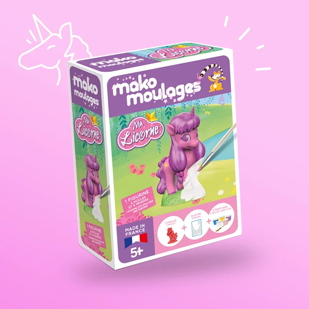 Kit créatif Ma licorne étoile - Mako moulages