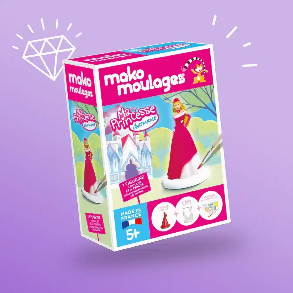 Kit créatif Ma princesse charmante - Mako Moulages