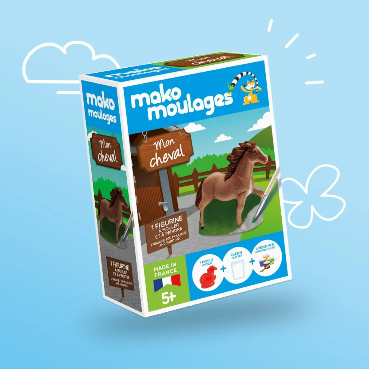Kit créatif Mon cheval - Mako moulages