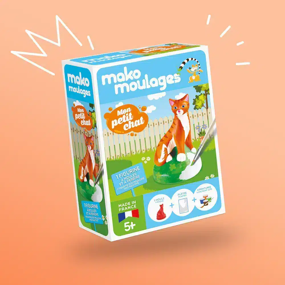 Kit créatif Mon petit chat - Mako Moulages