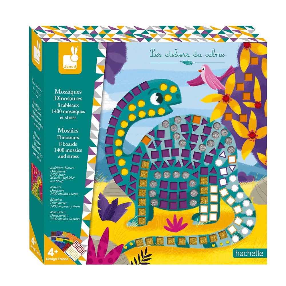 Kit Créatif - Mosaïques Dinosaures - Janod