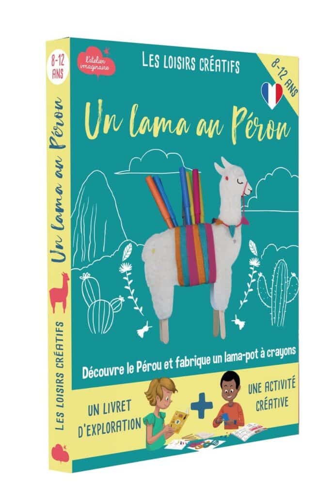Kit créatif Un lama au Pérou - L'atelier imaginaire