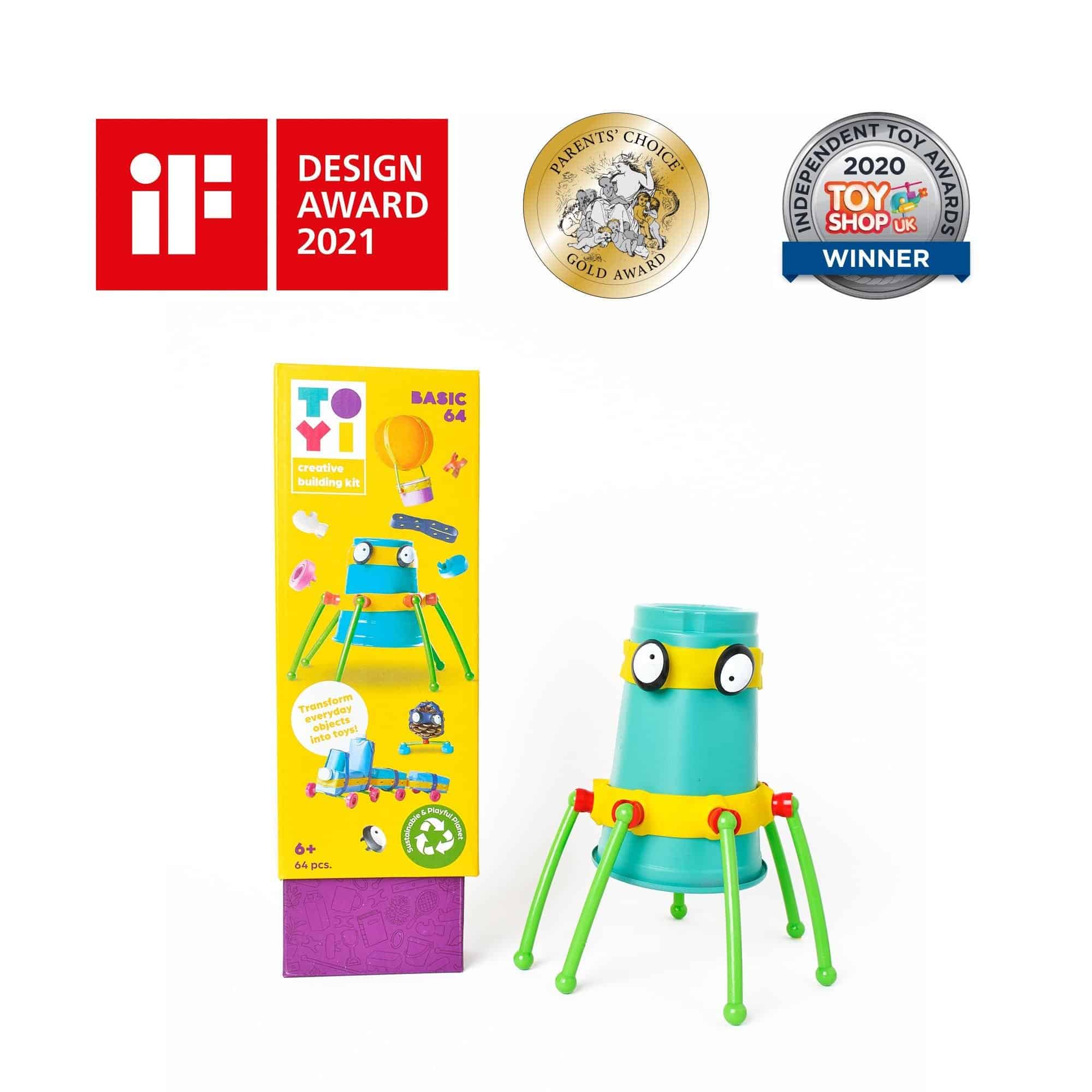 Kit de construction 64 pièces - Toyi