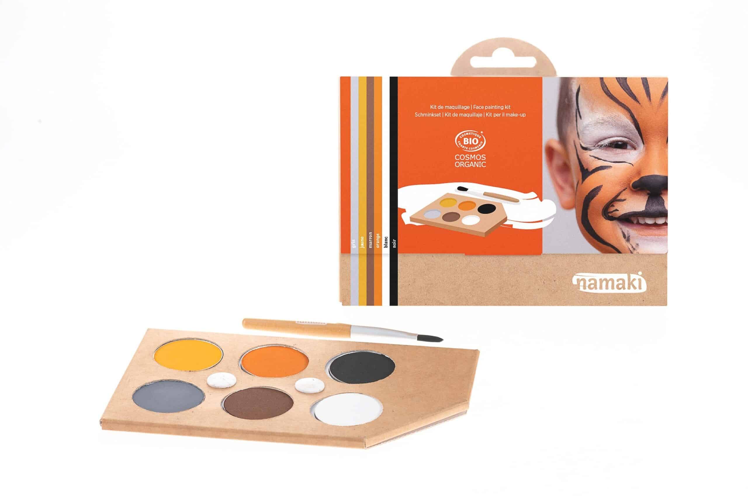 Kit de maquillage 6 couleurs Vie sauvage - Namaki