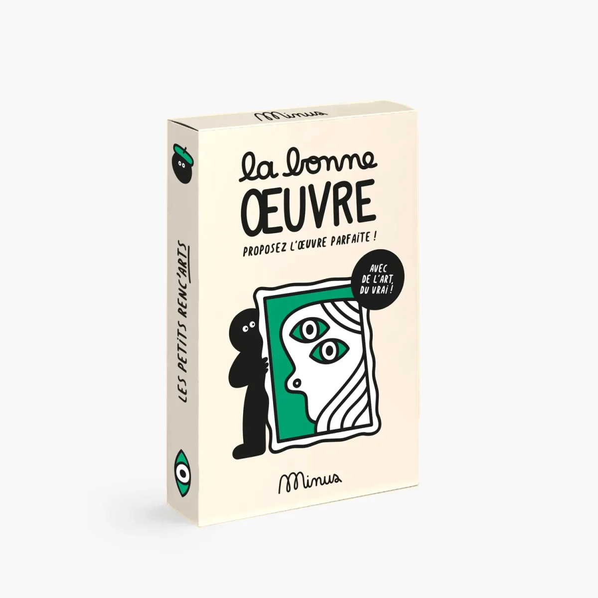 La bonne œuvre Un jeu pour s'amuser avec de vraies photos d'art ! - Minus