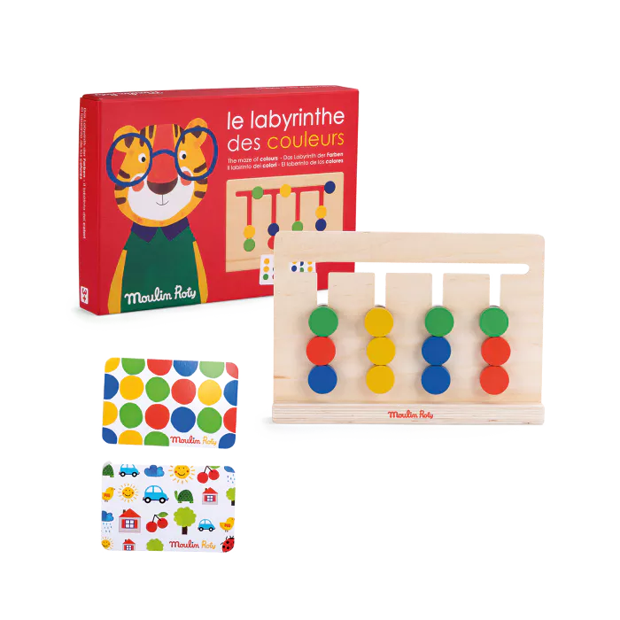 Labyrinthe des couleurs Les Popipop - Moulin Roty