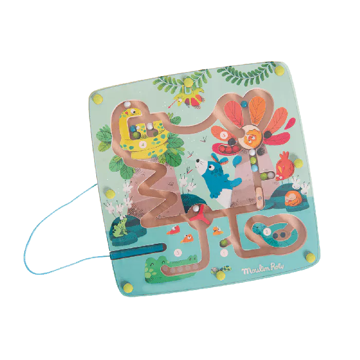 Labyrinthe magnétique Dans la jungle - Moulin Roty