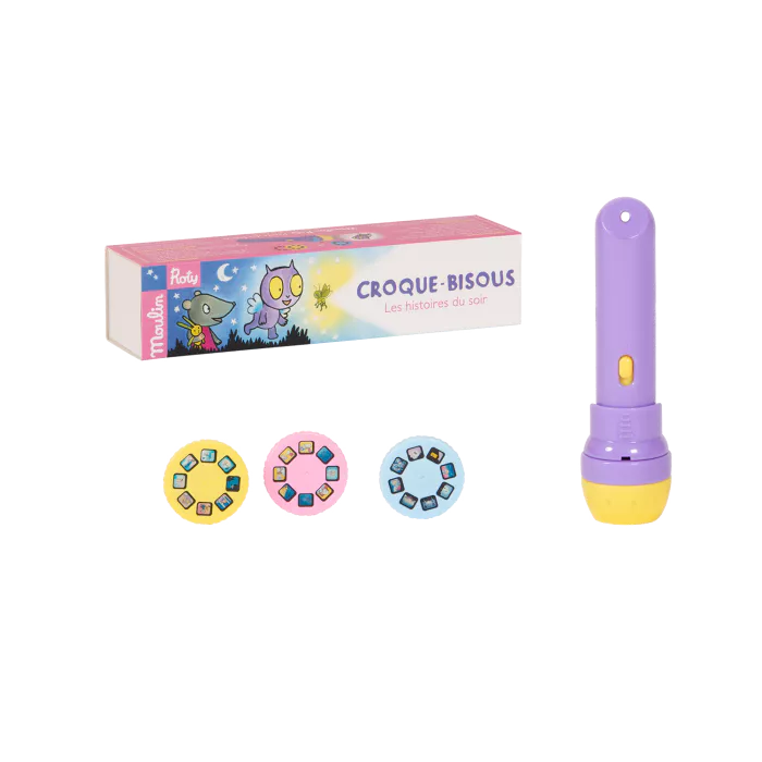 Lampe à histoires Croque-Bisous L'école des loisirs - Moulin Roty