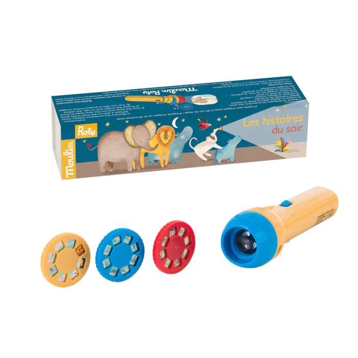 Lampe à histoires Les Papoum - Moulin Roty