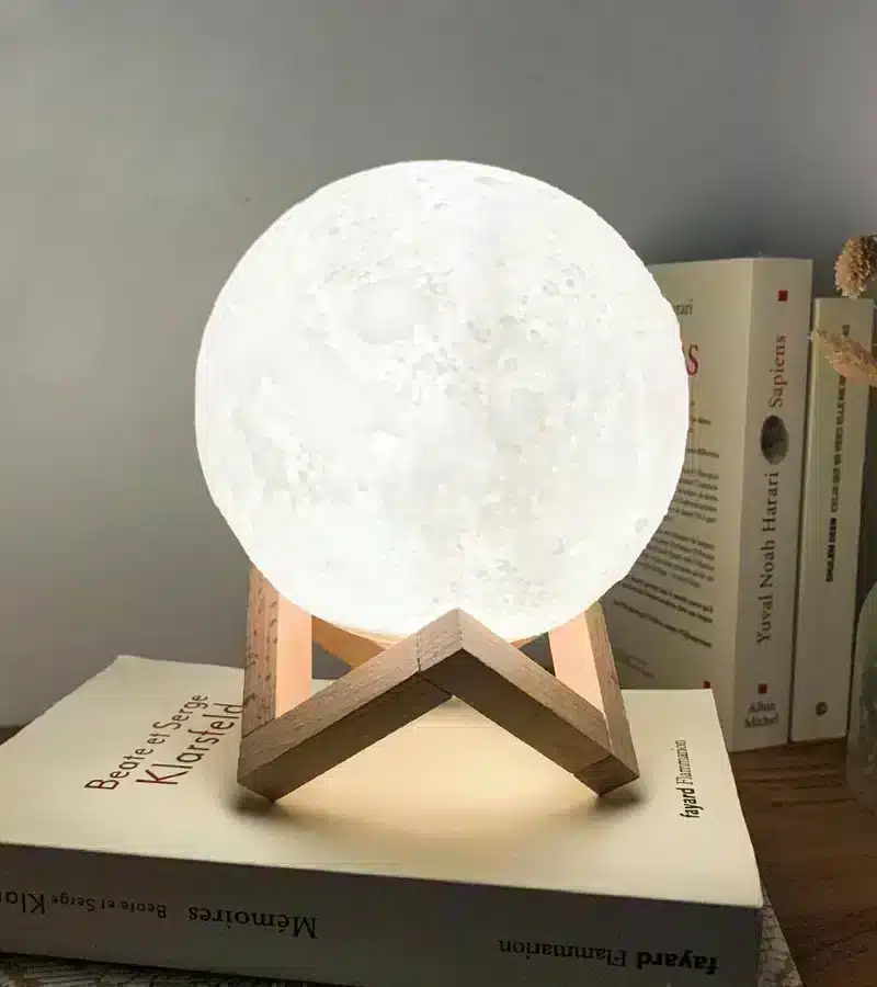 Lampe lune lumineuse féérique - L'avant gardiste