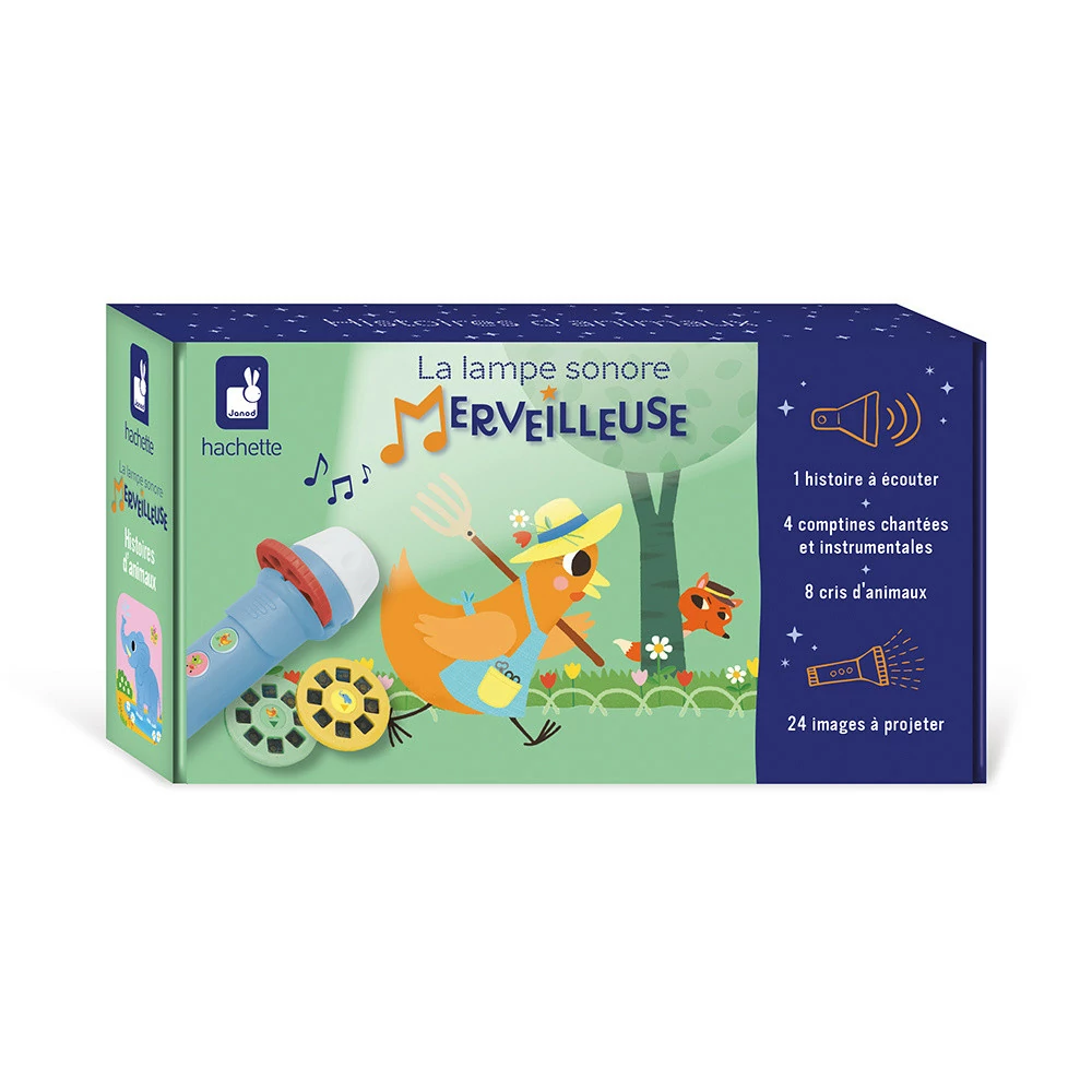 Lampe Sonore Merveilleuse Les Animaux - Janod