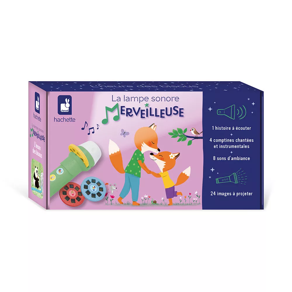 Lampe Sonore Merveilleuse L'heure Des Bisous - Janod