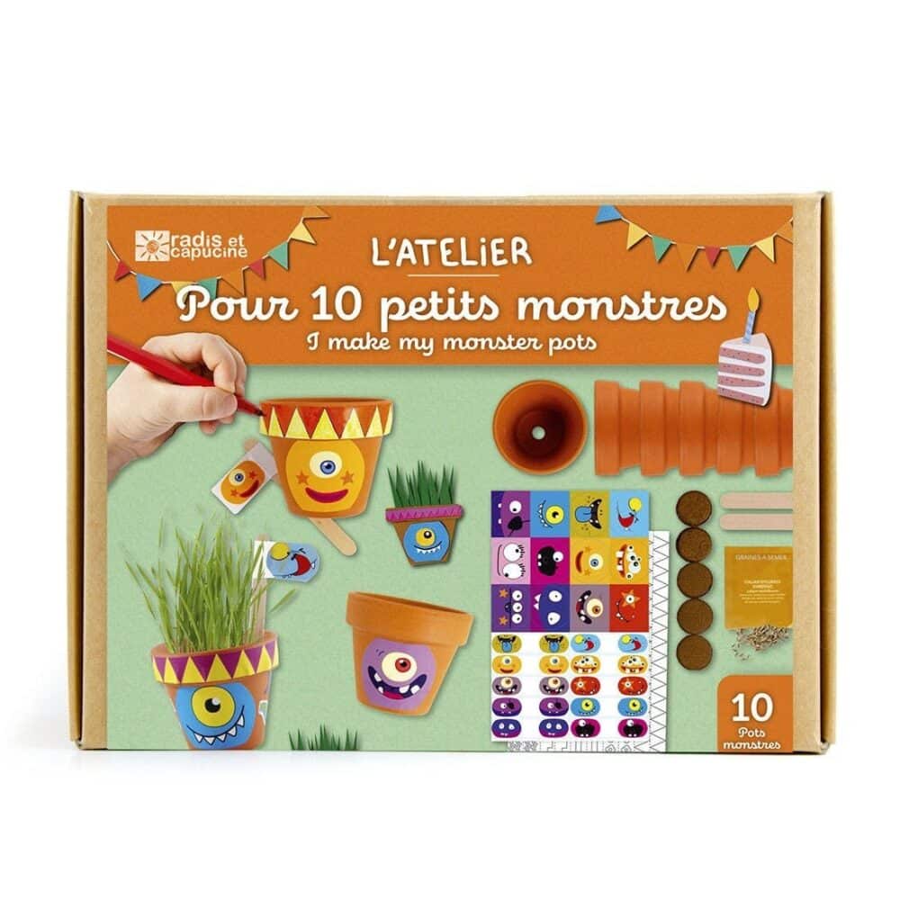 L'atelier pour 10 Petits Monstres - Radis et Capucine