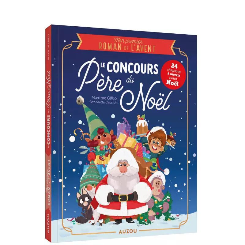 Le concours du Père Noël Roman de l'avent - Auzou