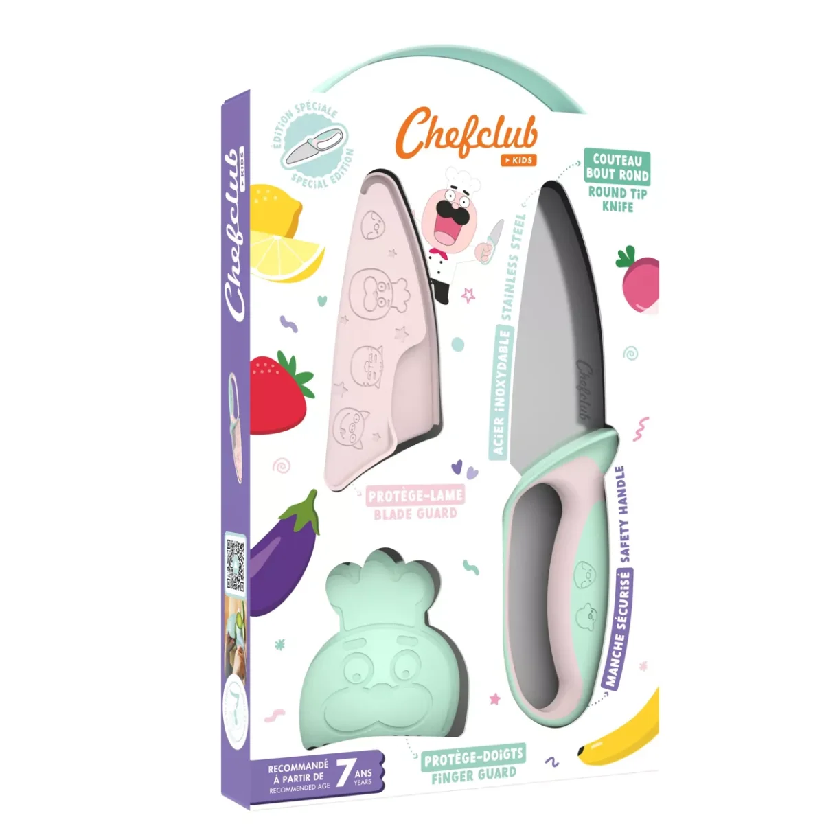 Le couteau Pastel - Chefclub Kids