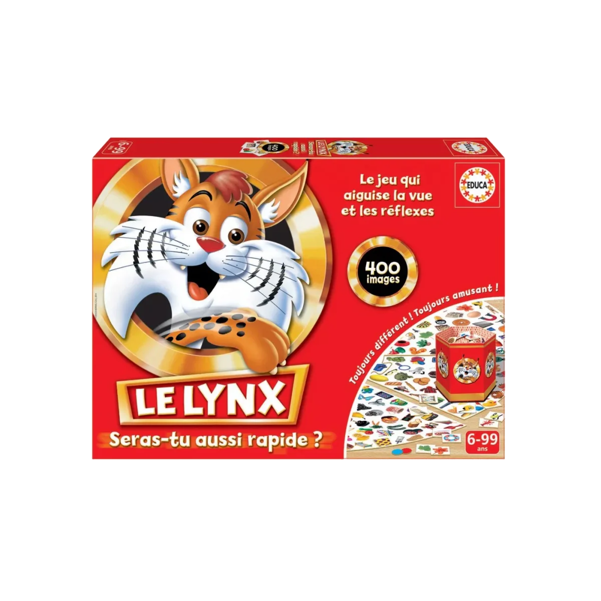 Le Lynx Classique 400 images Jeu d'observation - Pixie Games