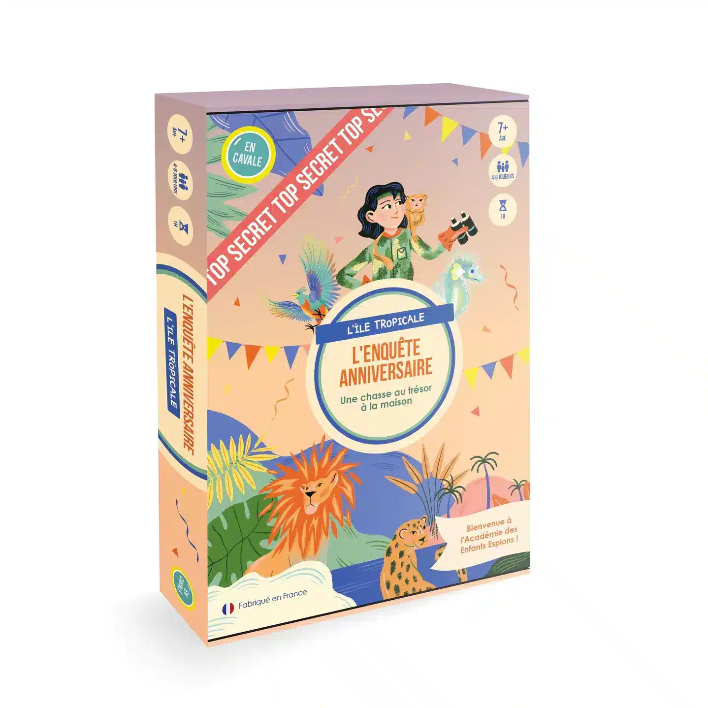 L'enquête anniversaire L'île tropicale - En Cavale