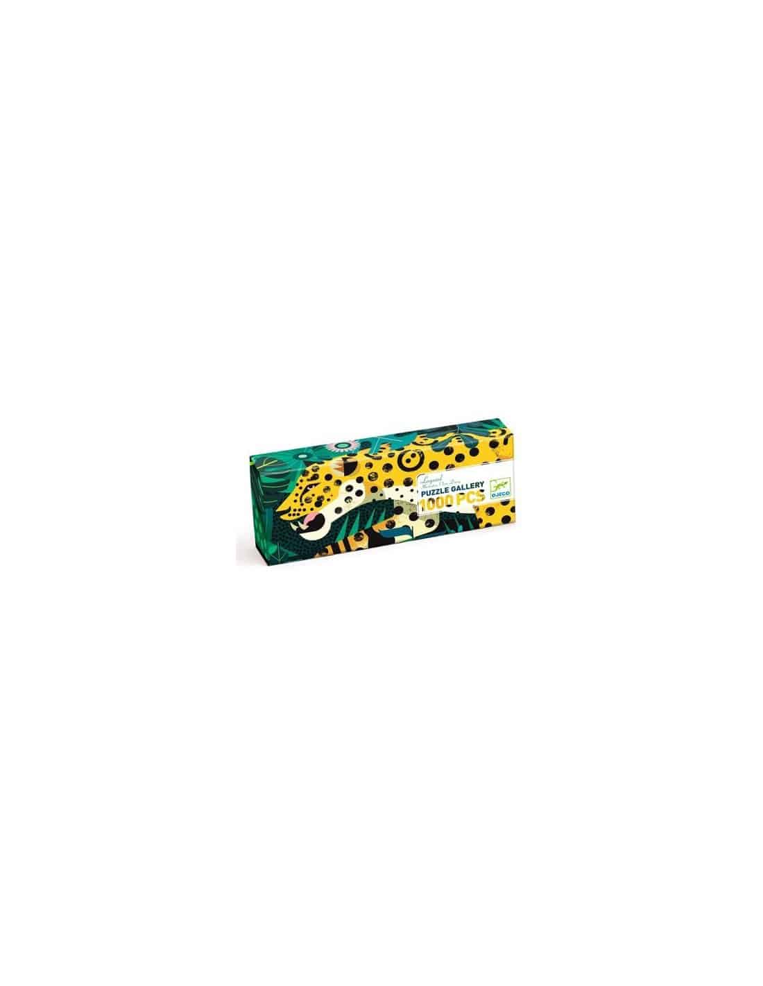 Léopard Puzzle gallery 1000 pièces - Djeco