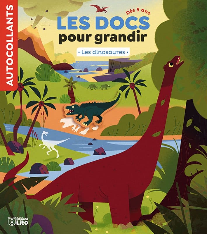 Les docs pour grandir Les dinosaures - Lito