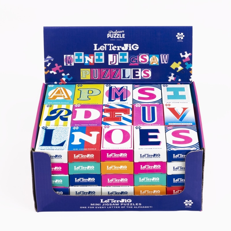 Lettre puzzle 50 pièces - Wilson Jeux