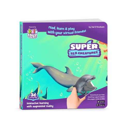 Livre créatures des mers - Holotoyz