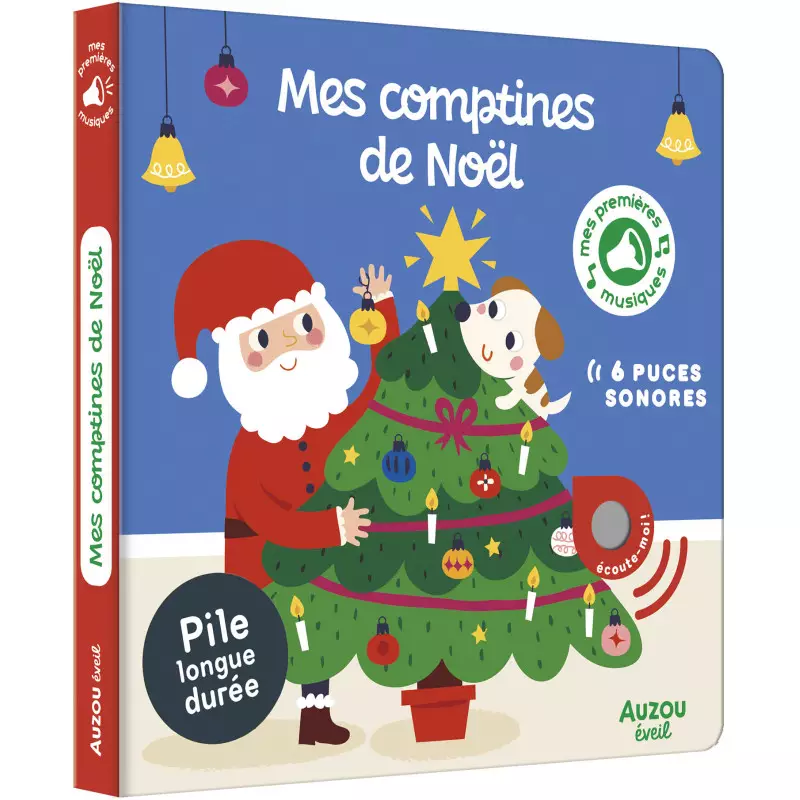 Livre sonore Mes comptines de Noël - Auzou