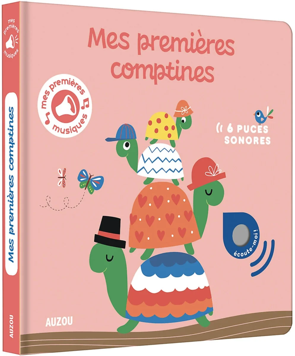 Livre sonore Mes premières comptines - Auzou