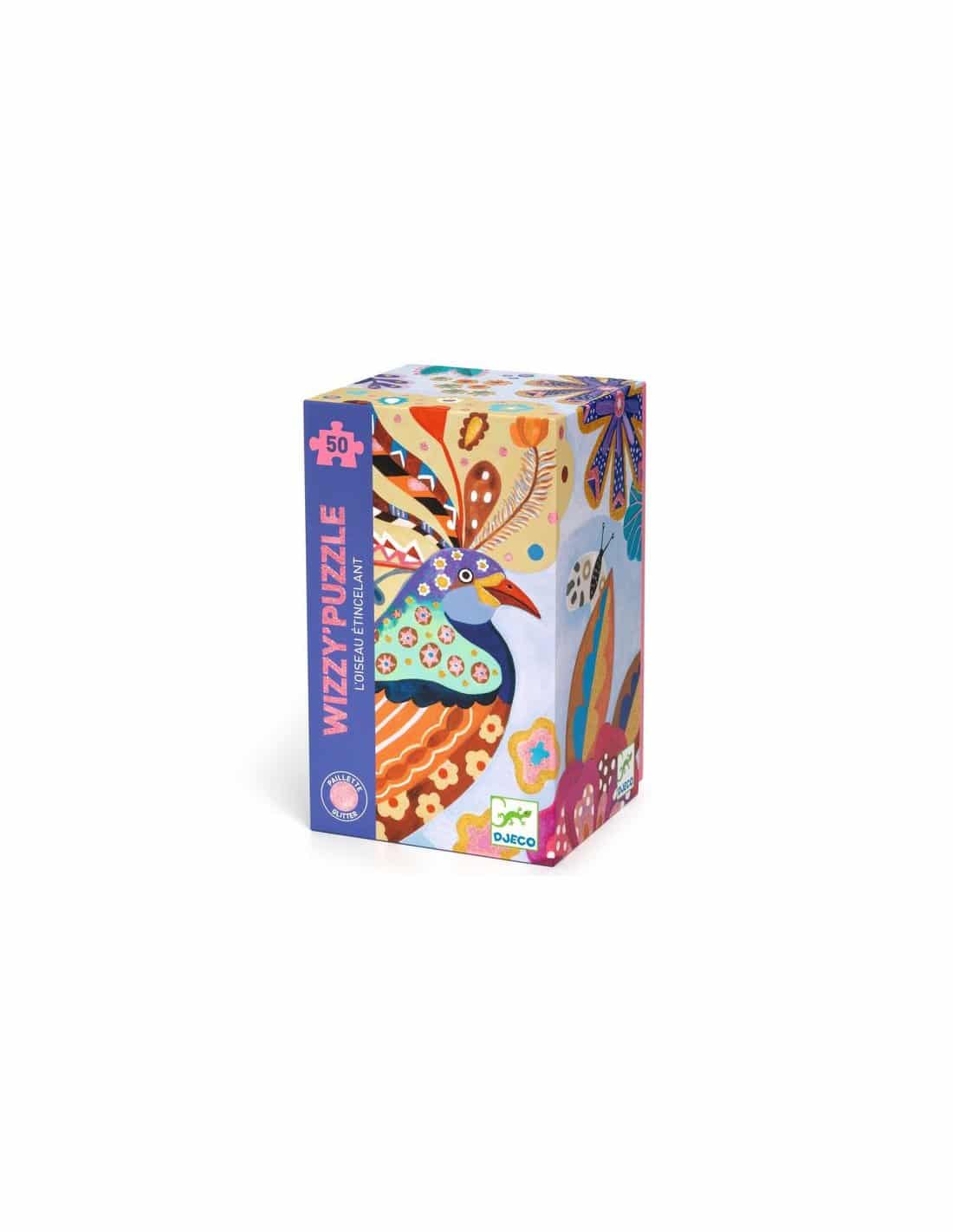 L'oiseau étincellant Wizzy'puzzle - Djeco