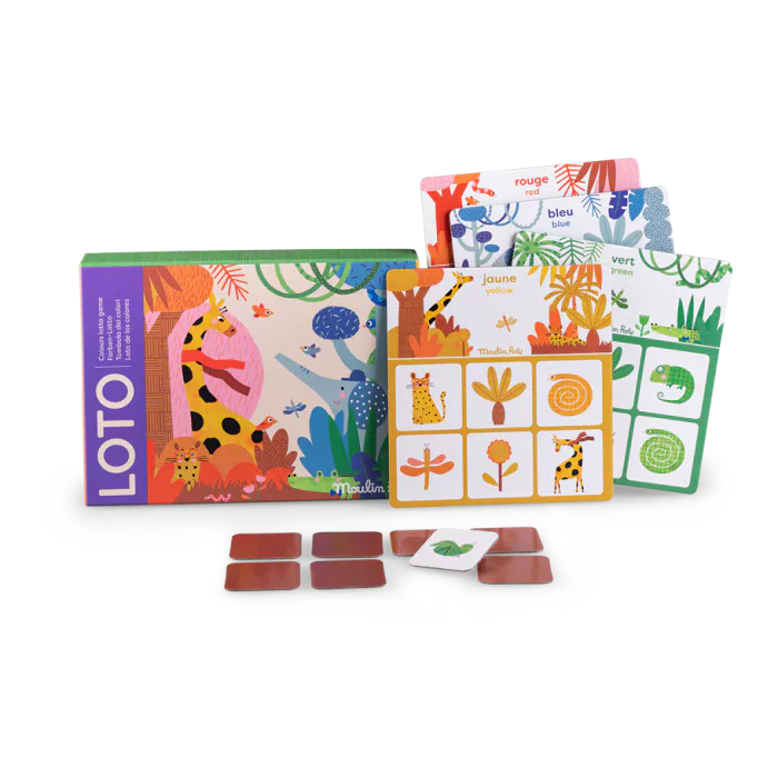 Loto des couleurs Les Toupitis - Moulin Roty