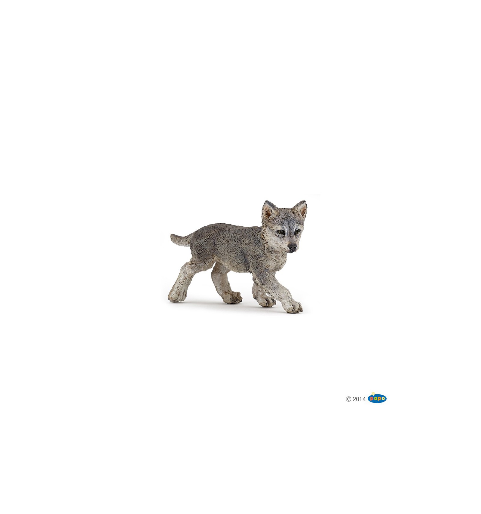 Louveteau gris La vie sauvage - Papo