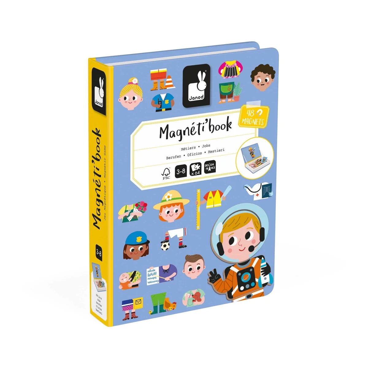 Magnéti'book Métiers - Janod