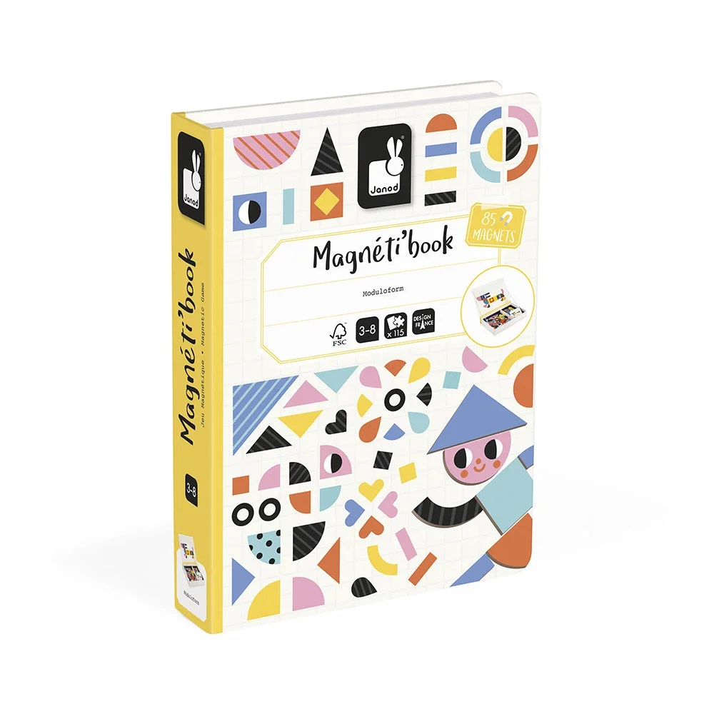 Magnéti'book Moduloform, 85 magnets - Janod