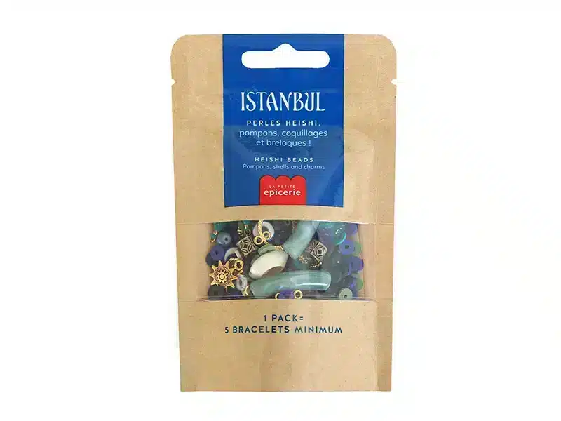 Mélange de perles heishi et breloques Istanbul- La Petite Epicerie