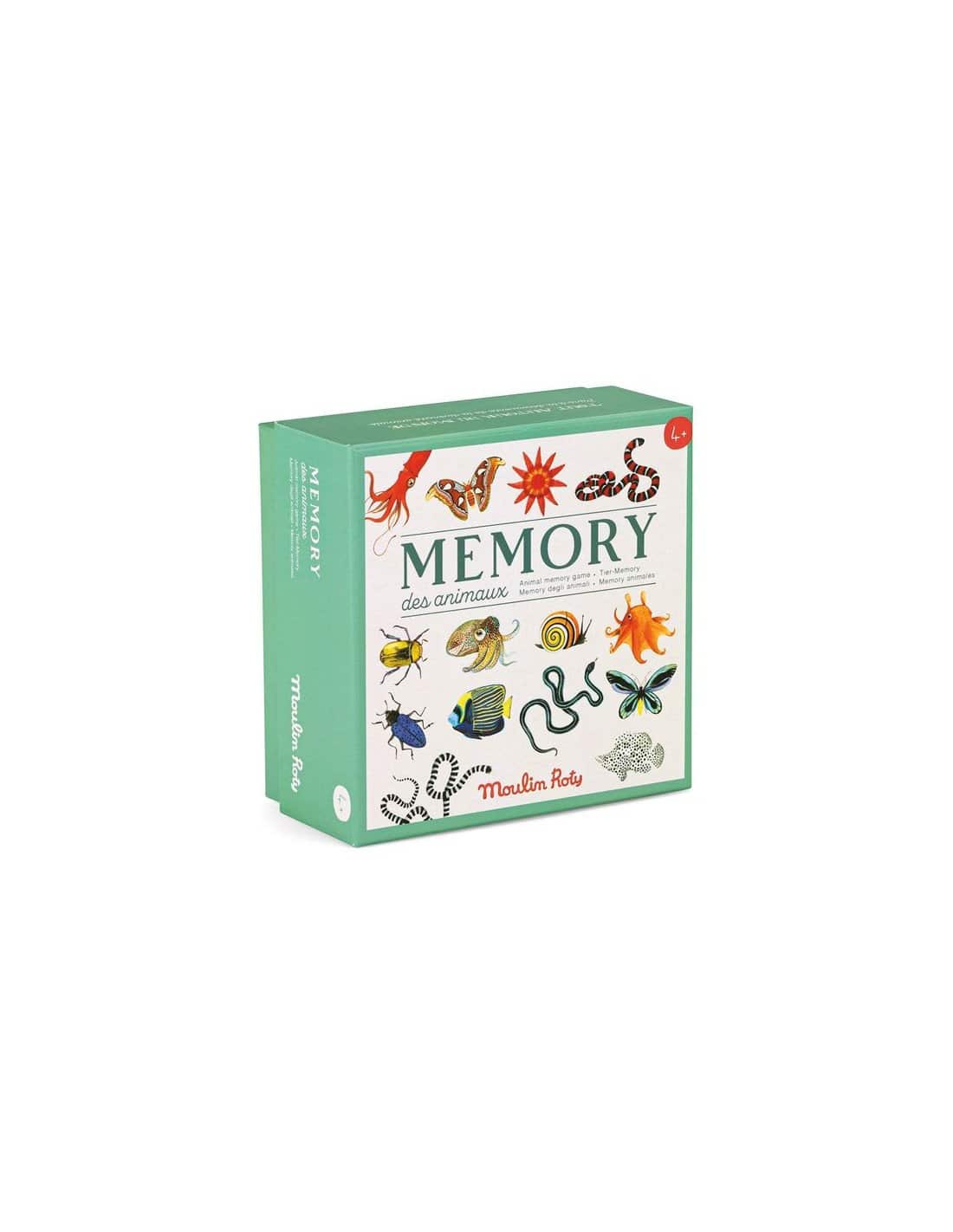Memory des animaux Tout autour du monde - Moulin Roty