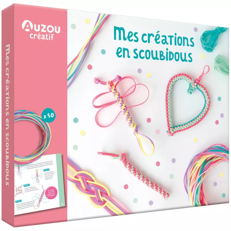 Mes créations en scoubidous - Auzou
