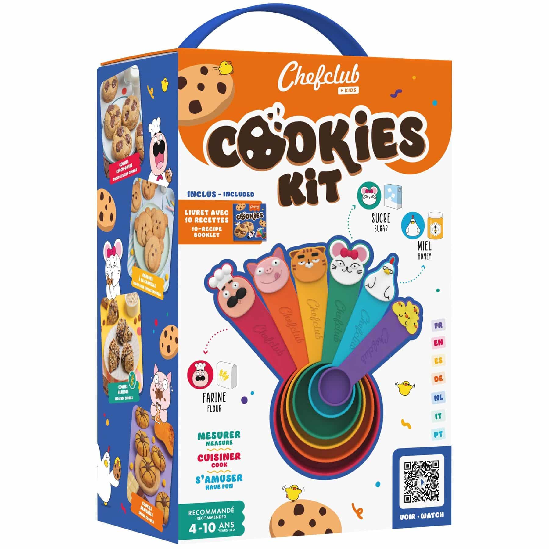 Mini coffret tasses Cookie - Chefclub Kids