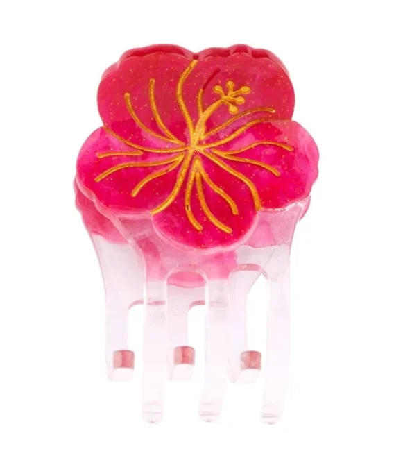 Mini pince à cheveux Hibiscus - Coucou Suzette