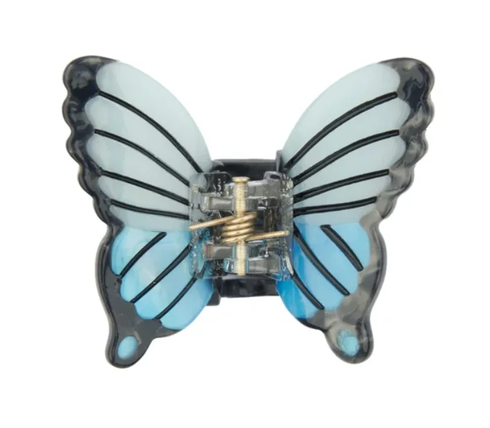 Mini pince à cheveux Papillon Bleu - Coucou Suzette