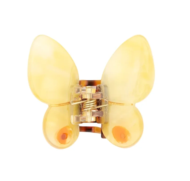 Mini pince à cheveux Papillon Jaune - Coucou Suzette