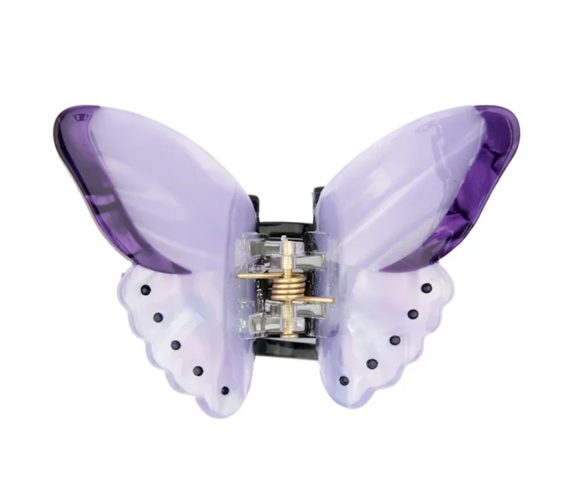 Mini pince à cheveux Papillon Mauve - Coucou Suzette