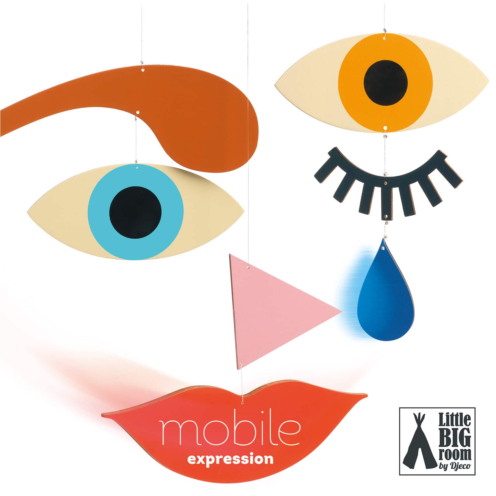 Mobile en bois Expression - Djeco