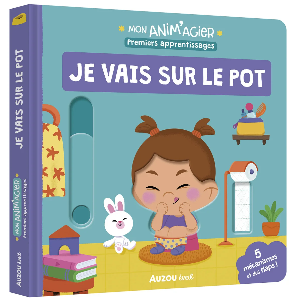 Mon anim'agier Premiers apprentissages Je vais sur le pot - Auzou