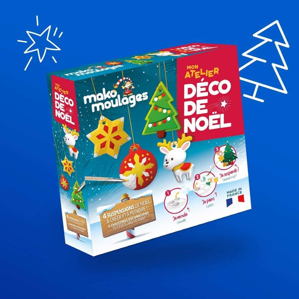 Mon atelier créatif Déco de Noël - Mako Moulages