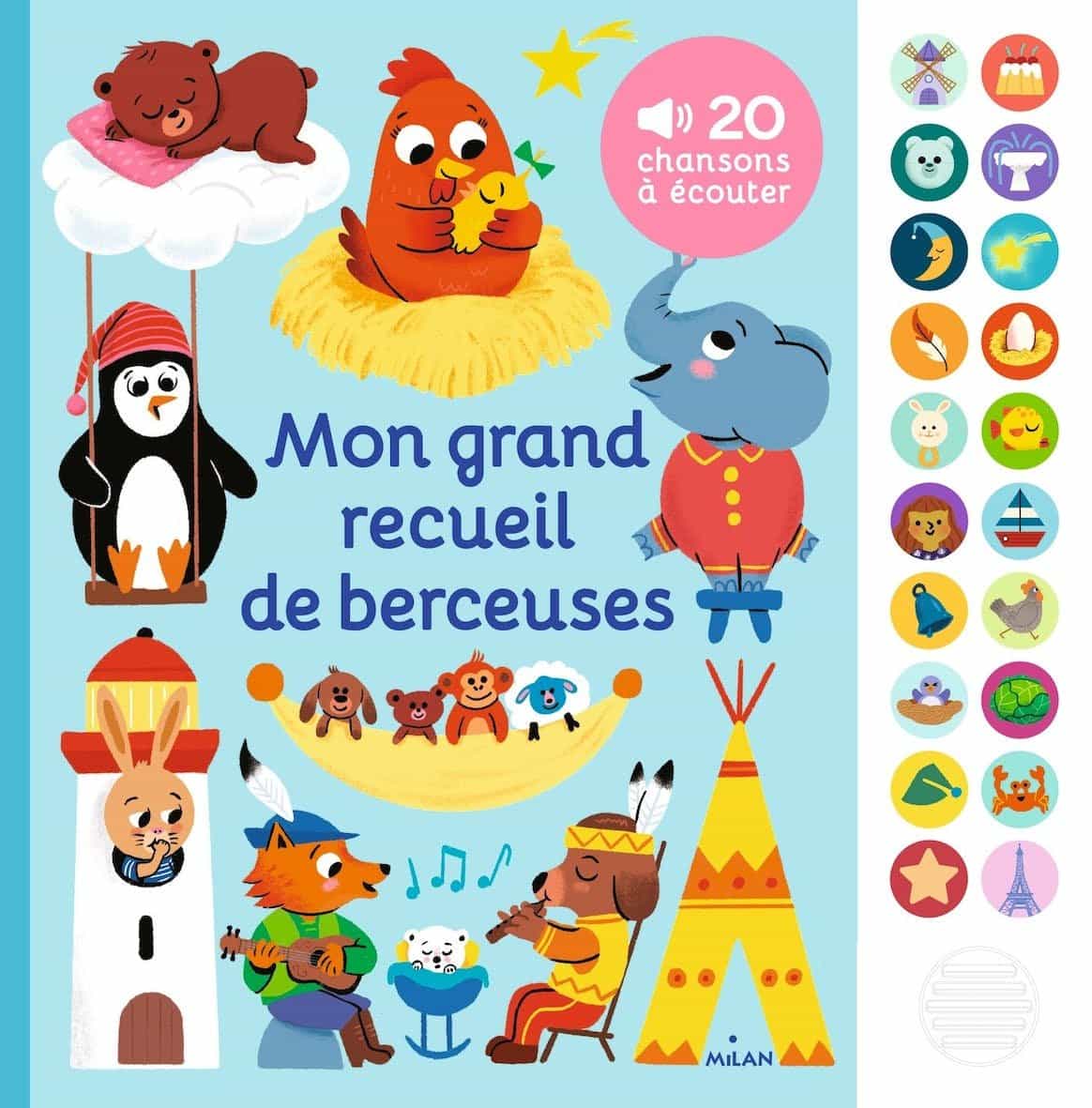 Mon grand recueil de berceuses - Poppik