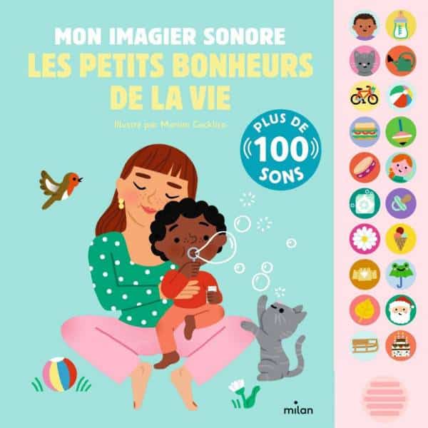 Mon imagier sonore Les petits bonheurs de la vie - Poppik