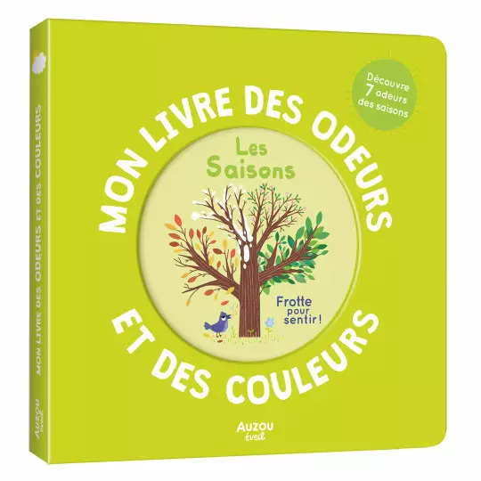 Mon livre des odeurs et des couleurs Les saisons - Auzou