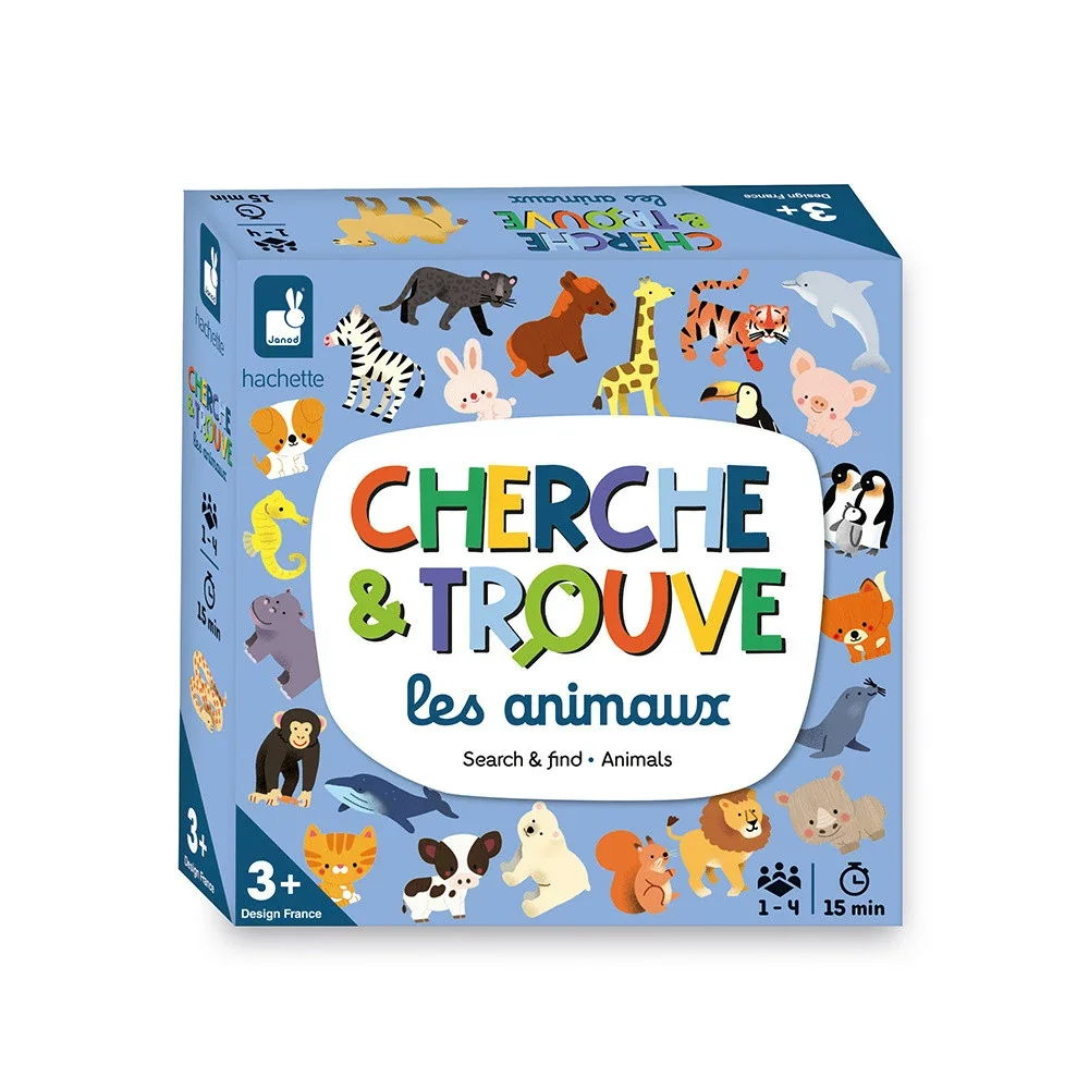 Mon Premier Cherche Et Trouve Animaux - Janod