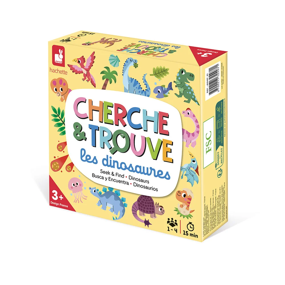 Mon Premier Cherche Et Trouve Les Dinosaures - Janod